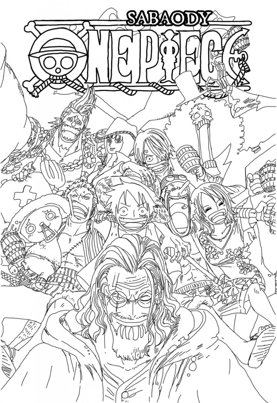 One Piece v line art by sasorikankuro  Hidden pictures