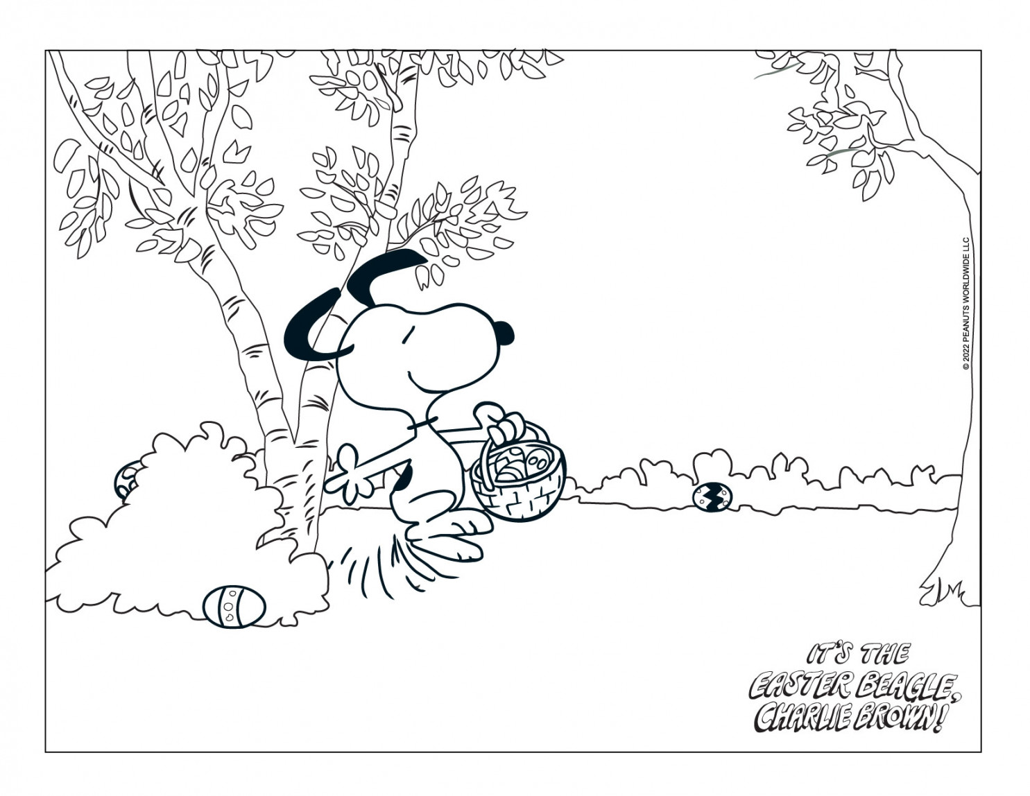 Peanuts Coloring Sheets  Peanuts