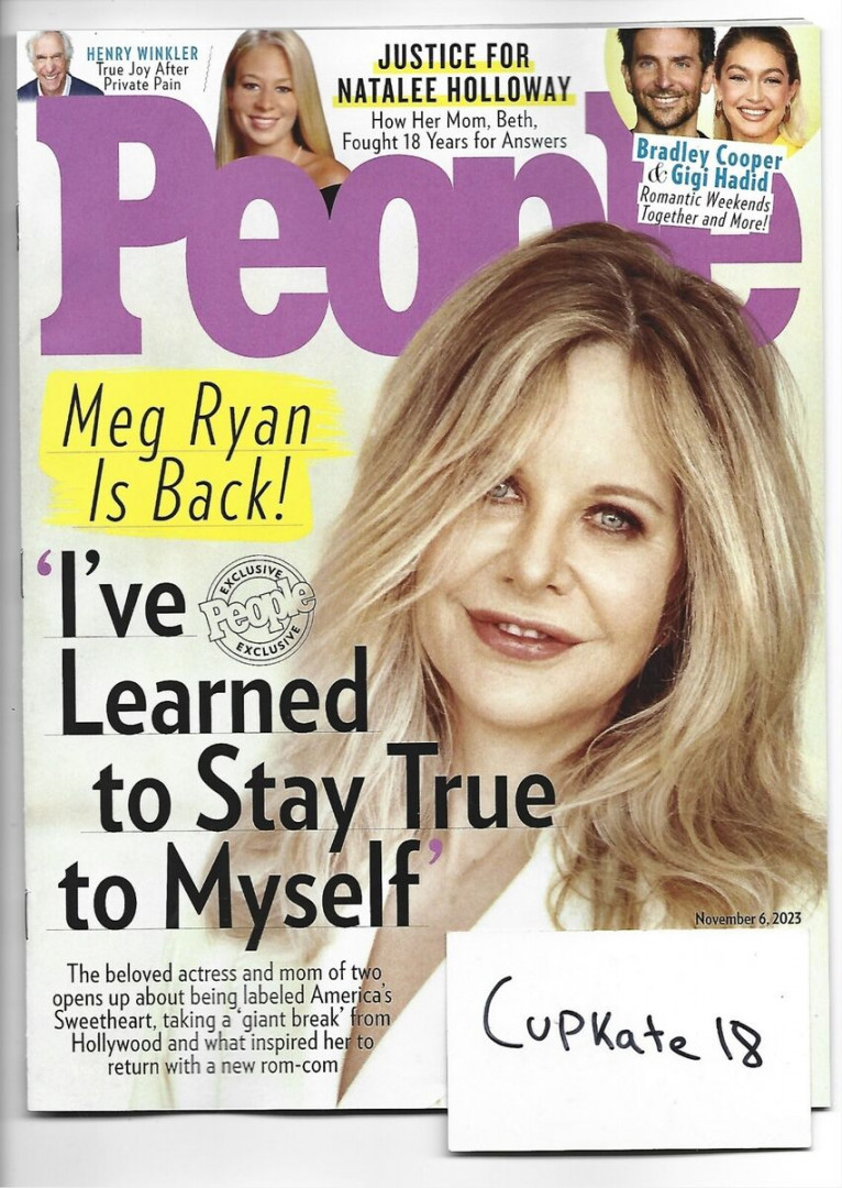 People Magazine November   Meg Ryan Cover Natalee Holloway Gigi New  w/Label