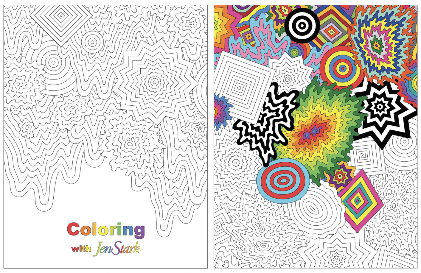 Print your own Coloring Book — Jen Stark