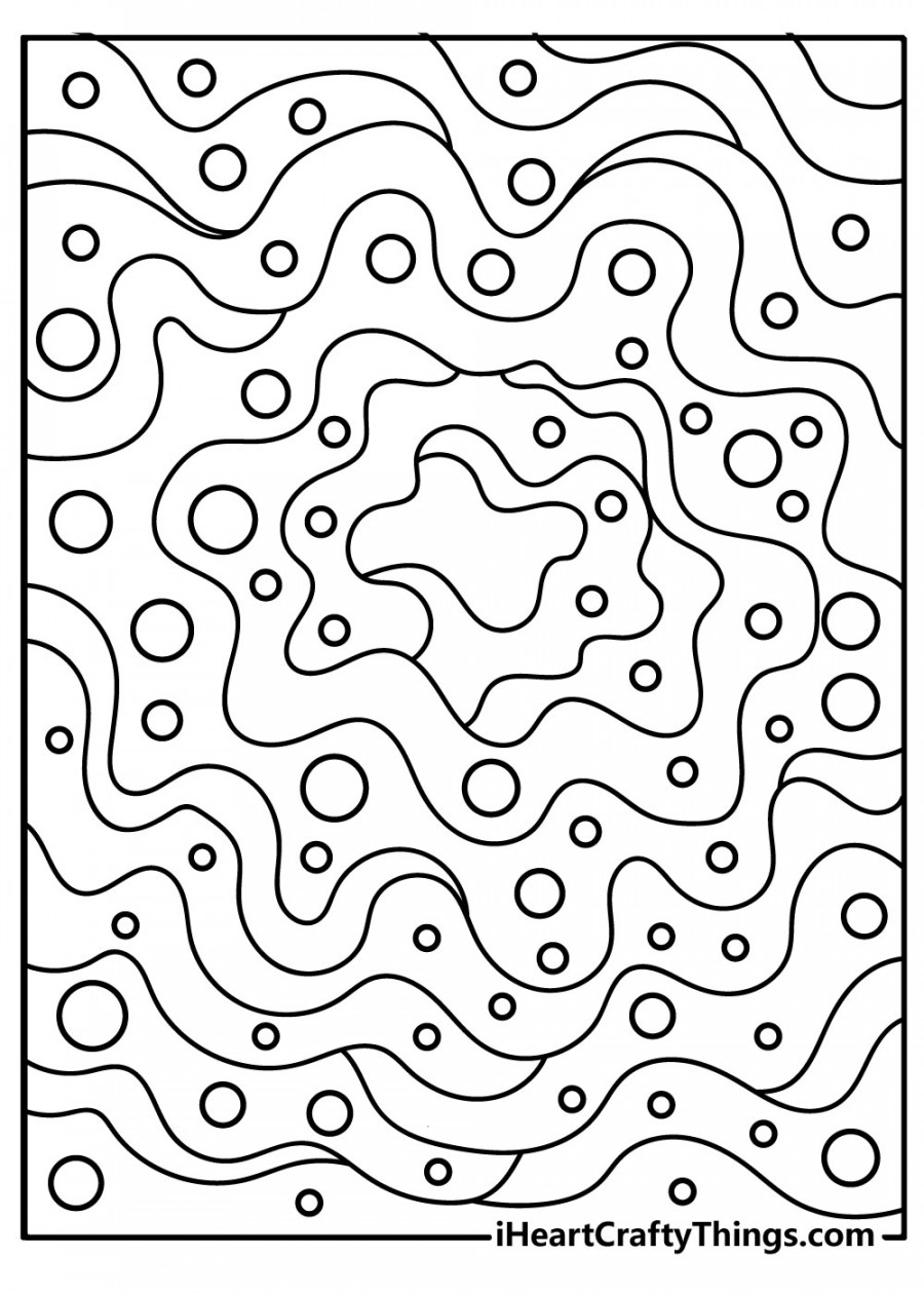 Printable Trippy Coloring Pages (% Free Printables)