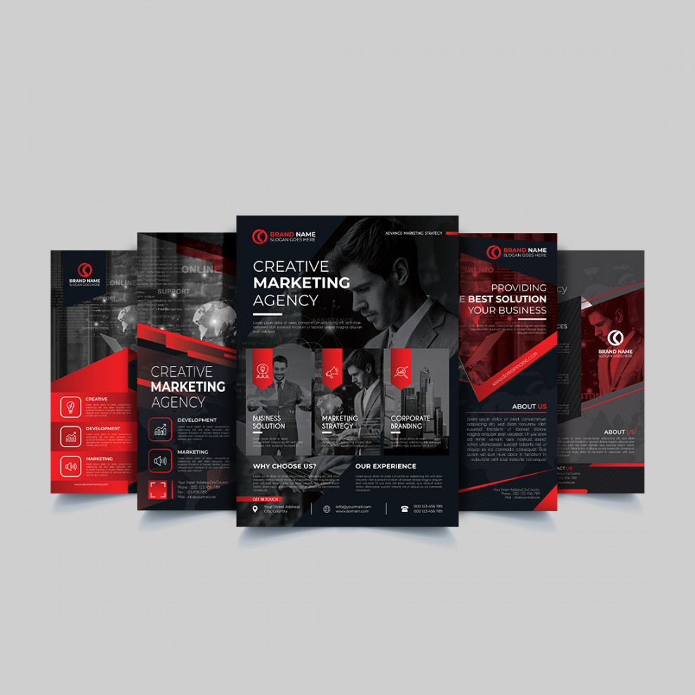 Professional And Creative Corporate Business Flyer Template