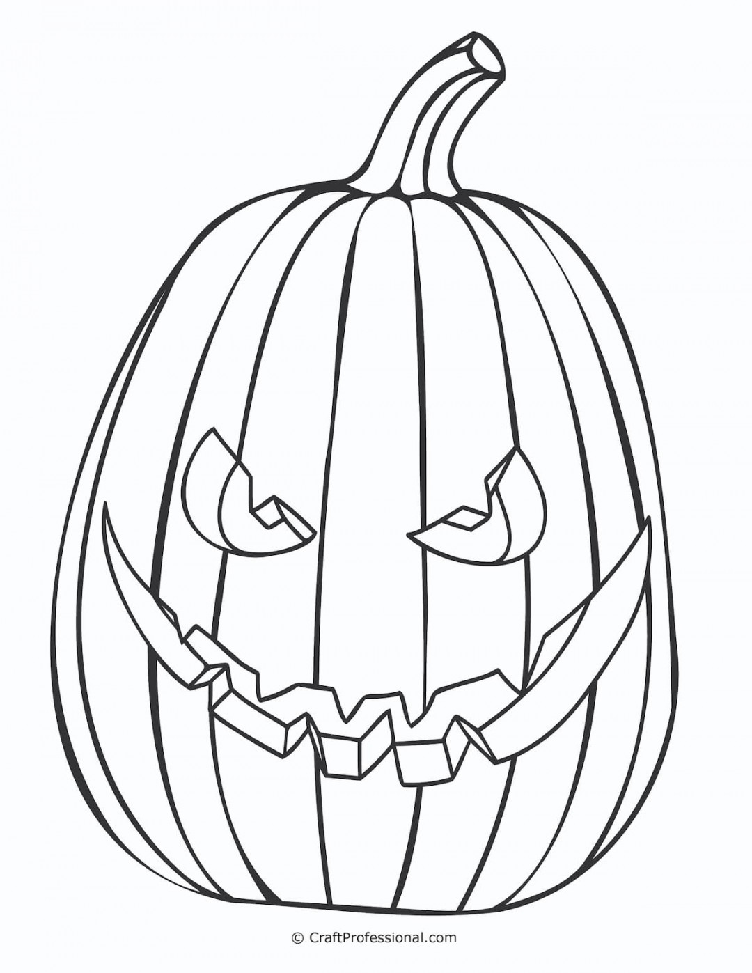 Pumpkin Coloring Pages - Free Printables for Kids & Adults to Color