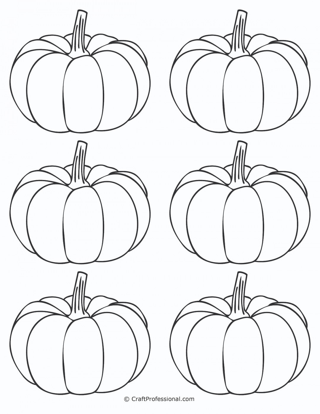 Pumpkin Coloring Pages - Free Printables for Kids & Adults to Color