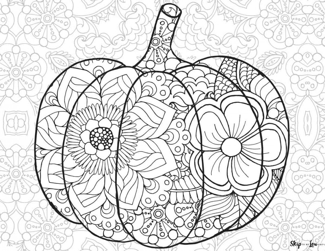 Pumpkin Coloring Pages  Skip To My Lou