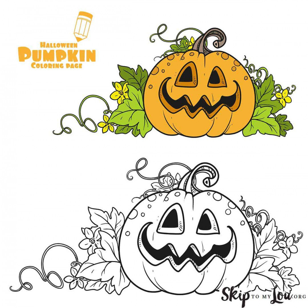 Pumpkin Coloring Pages  Skip To My Lou