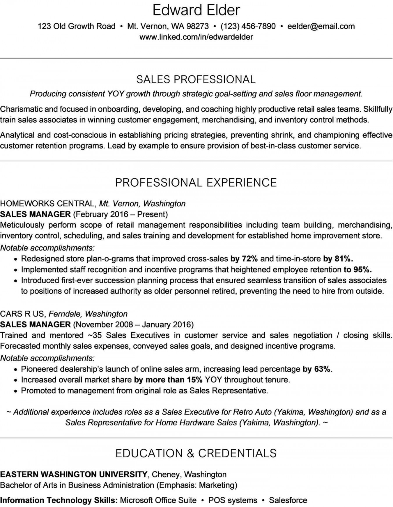 Resume Examples and Writing Tips for Older Job Seekers