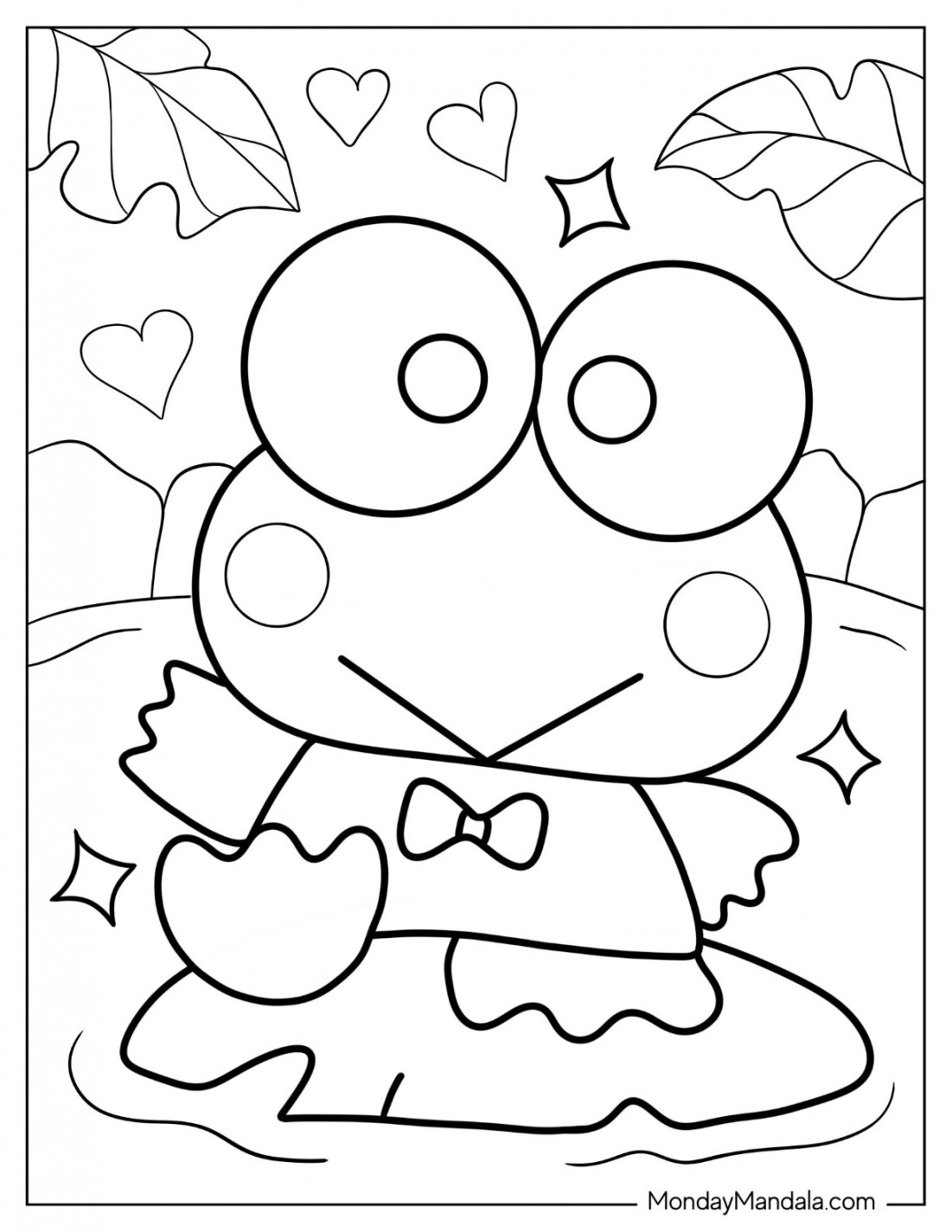 Sanrio Coloring Pages (Free PDF Printables)