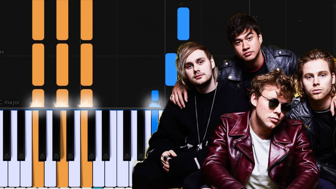 Seconds Of Summer - "Ghost Of You" Piano Tutorial - Chords - How To Play  - Cover