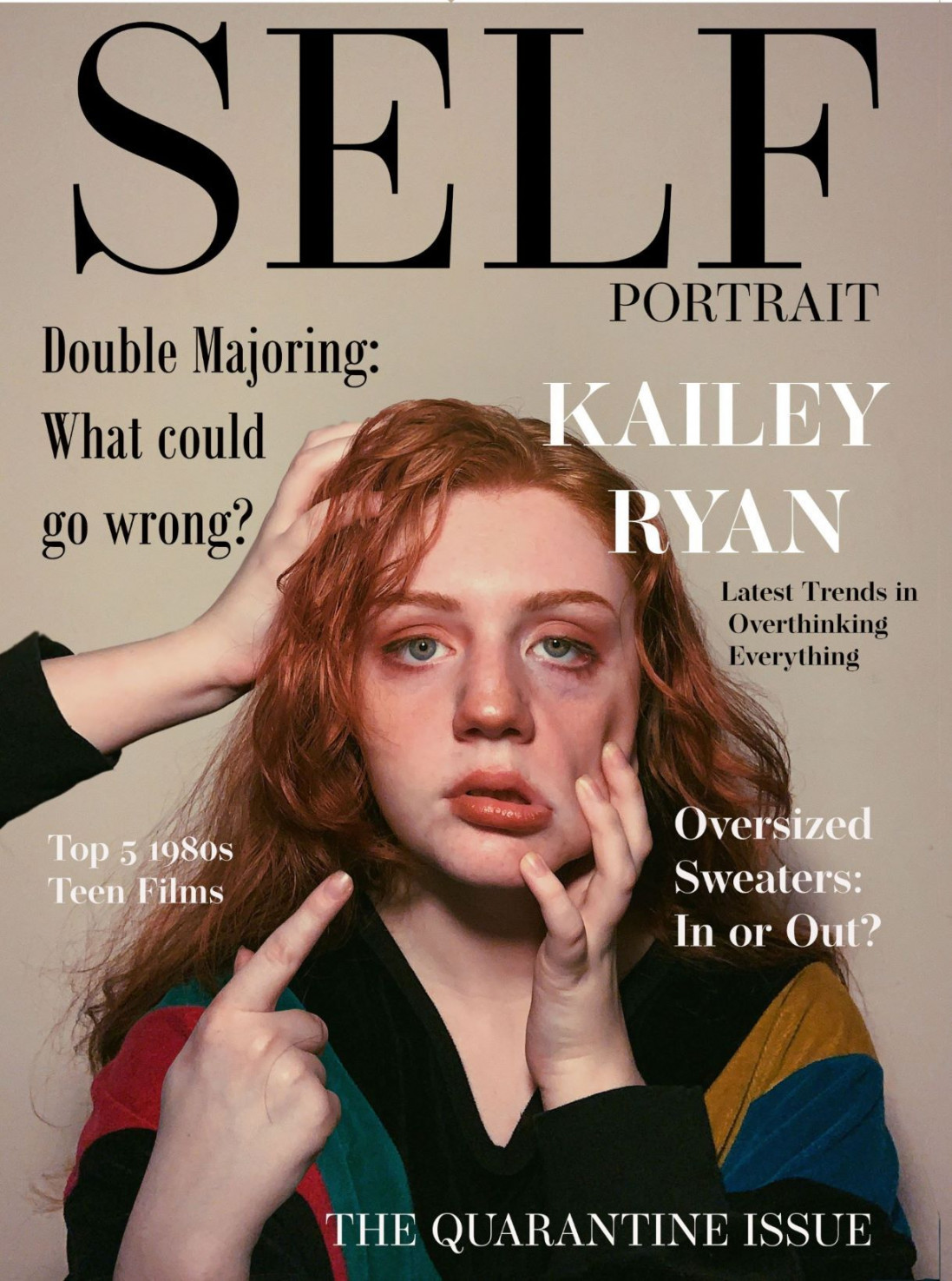 Self Portrait magazine cover  Magazine cover, Portrait, Teens film