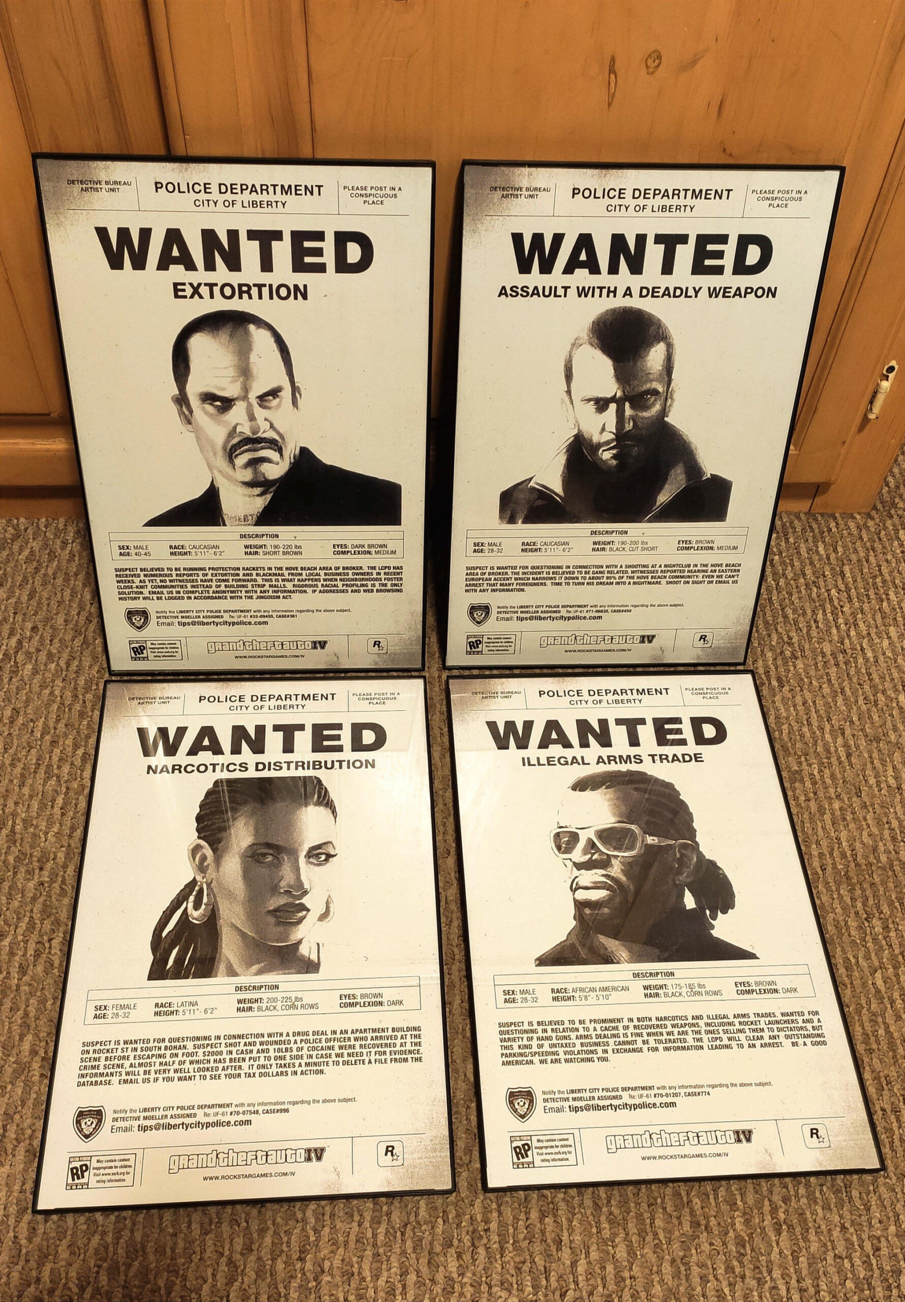 Someone asked about these posters in my previous post here, GTA IV