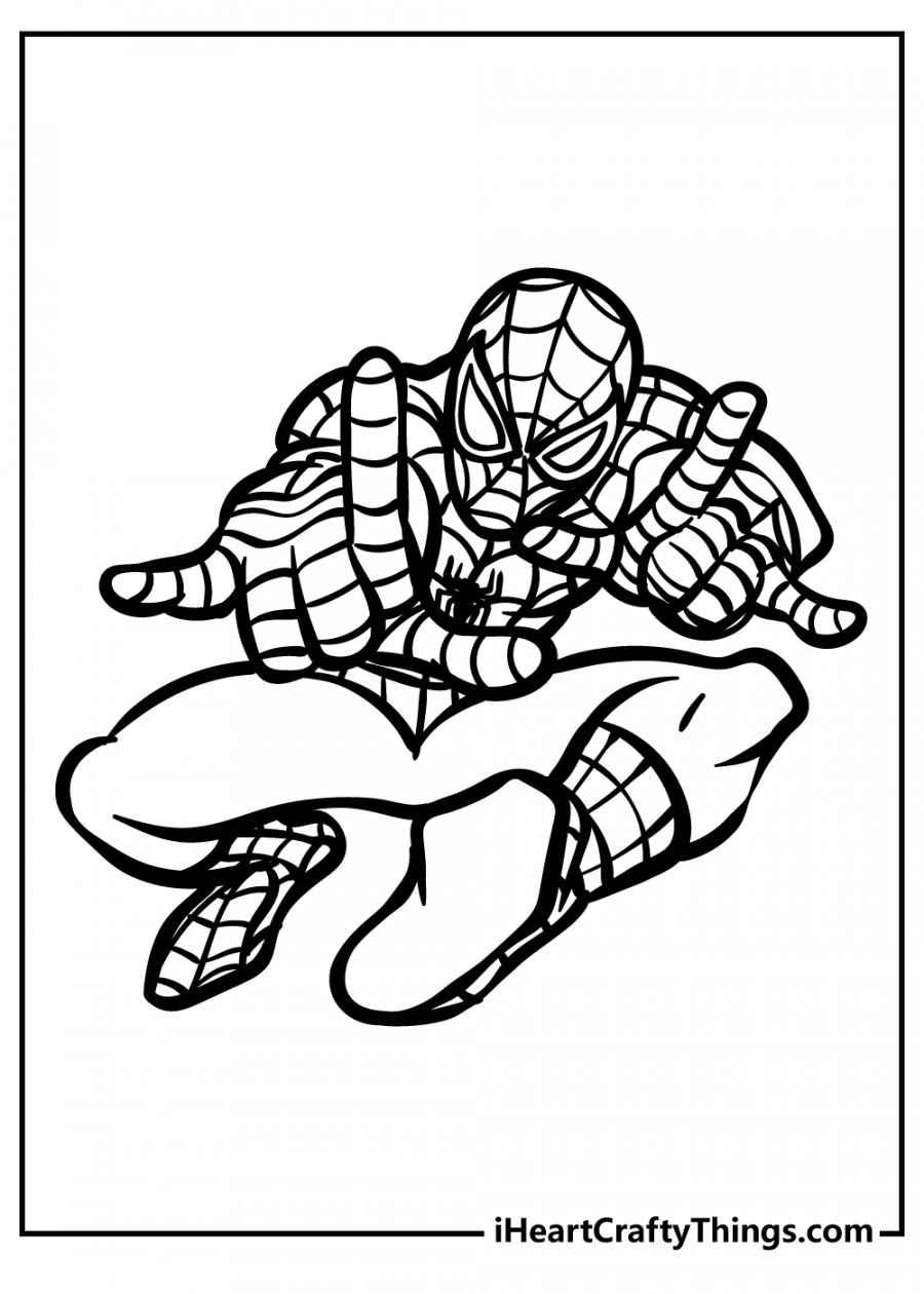 Spider-Man Coloring Pages (% Free Printables)