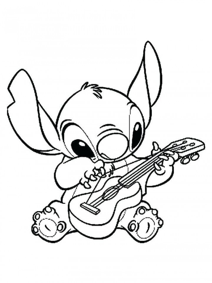 Stitch Coloring Pages PDF Ideas For Kids - Coloringfolder