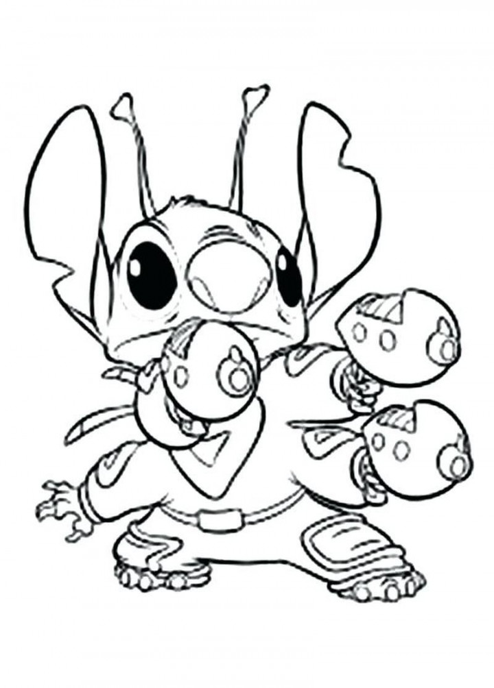 Stitch Coloring Pages PDF Ideas For Kids - Coloringfolder