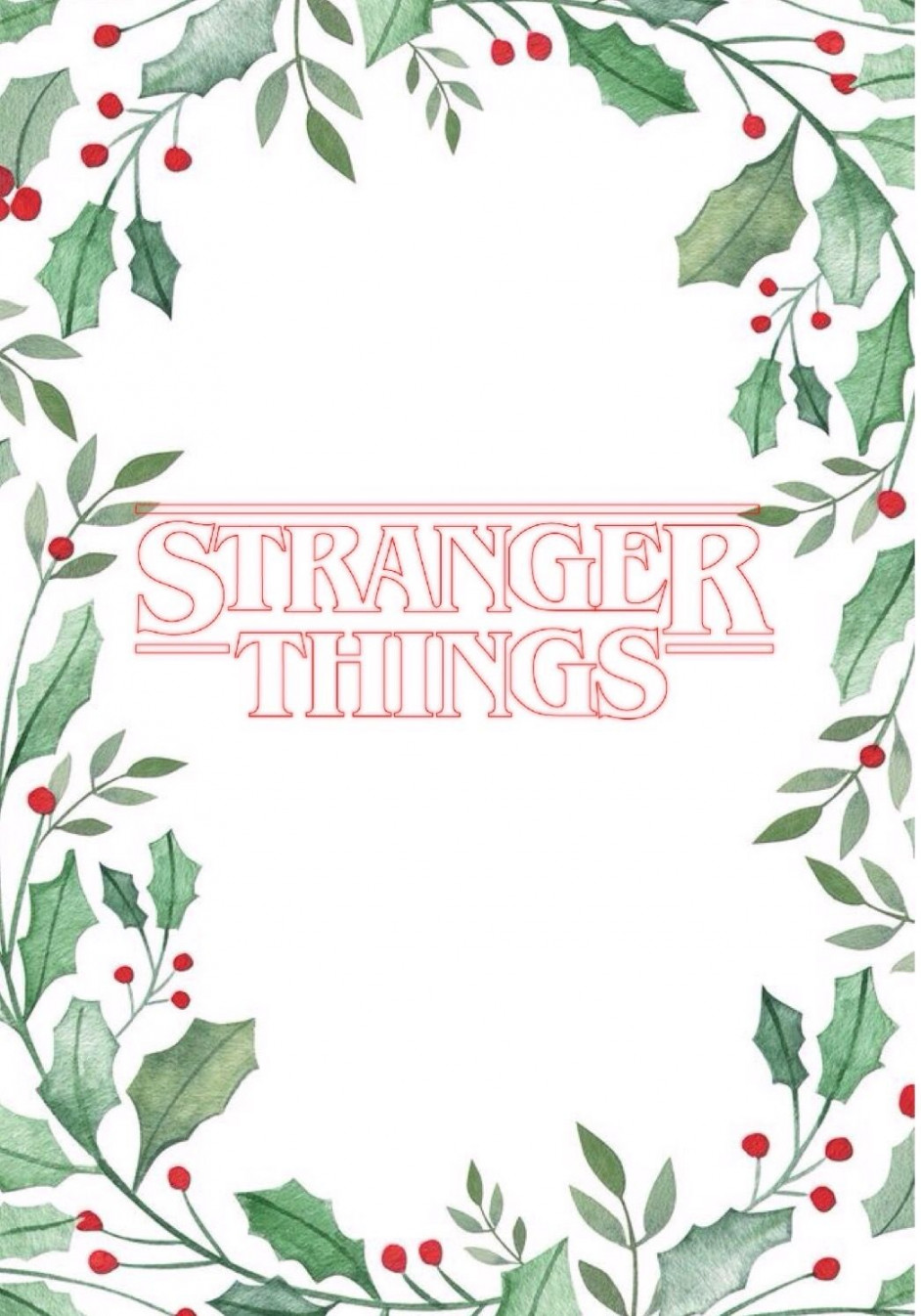 Stranger Things Wallpaper Christmas 🎄  Stranger things wallpaper