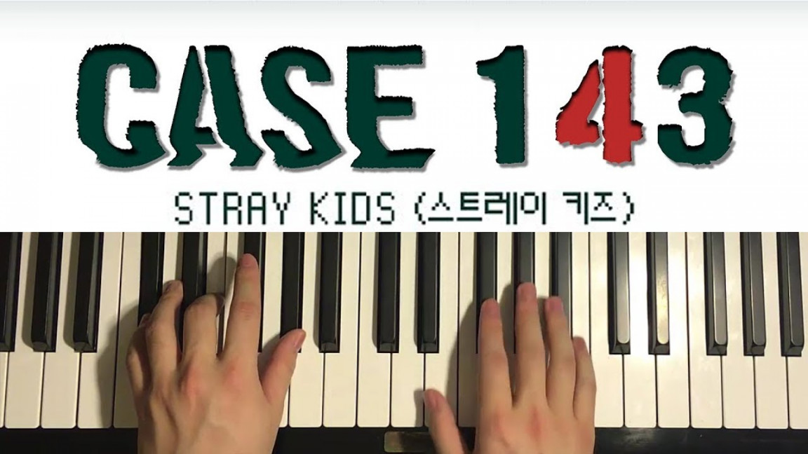 Stray Kids "CASE " (Piano Tutorial Lesson)