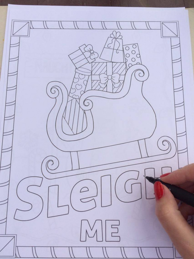 This foul-mouthed holiday coloring book is everything you need