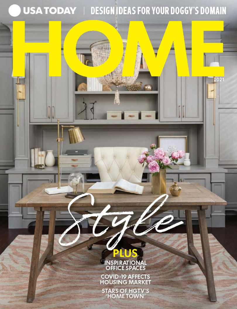 USA Today Home Magazine Cover - Studio Dearborn  Interior Design