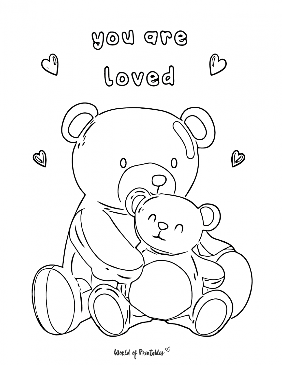 Valentines Day Coloring Pages -  Free Printables To Color