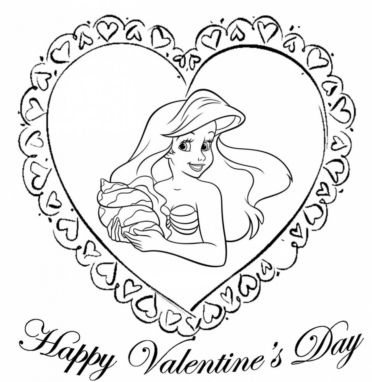 Valentines Disney Coloring Pages - Best Coloring Pages For Kids