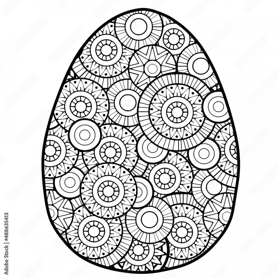 Vector coloring page