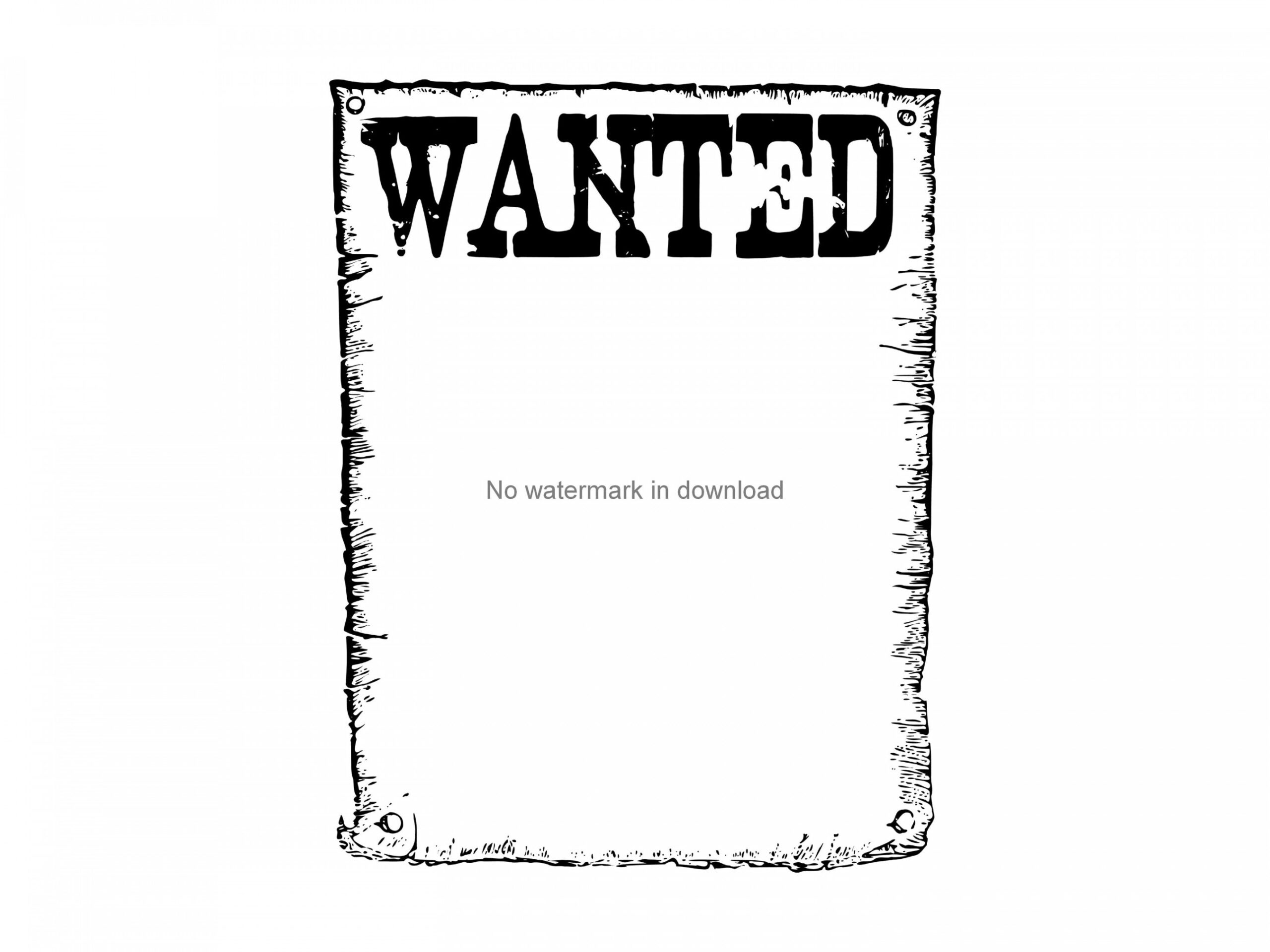 Wanted Poster Svg, Wanted Sign svg, Wanted Frame Dxf, Wanted Frame Vinyl  Cut File, Wanted Frame Cut File, Wanted Frame Plotterdatei