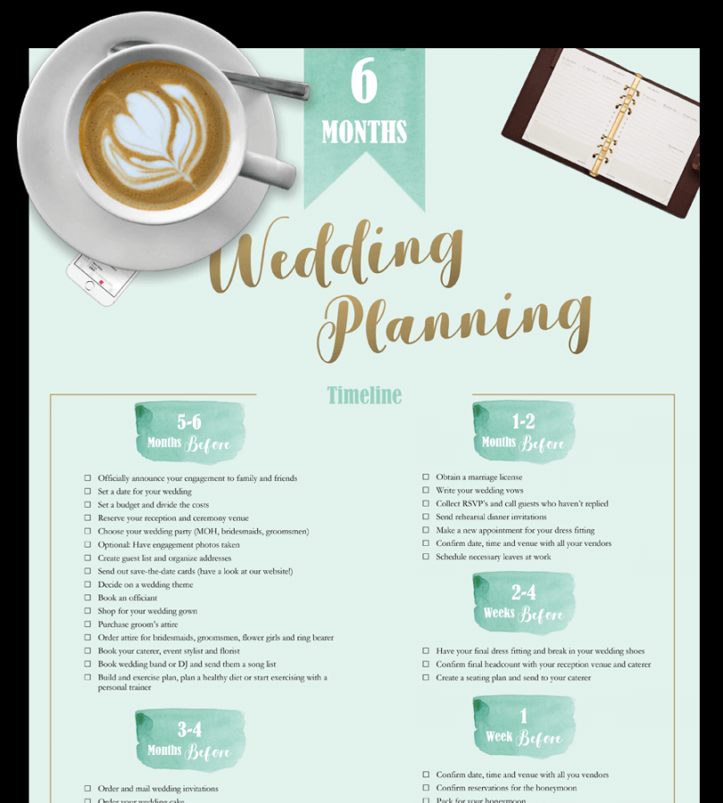 Wedding Planning Checklist: Printable PDF and Excel  FREE