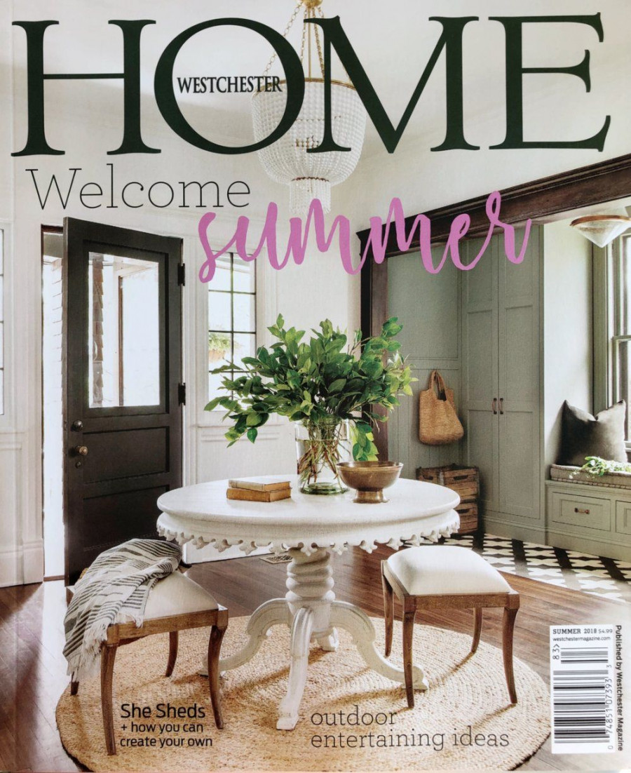 Westchester Home magazine cover, Summer   House and home