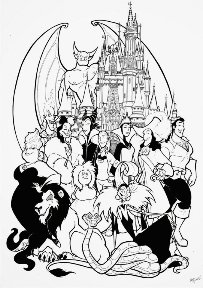 + Wonderful Photo of Disney Character Coloring Pages - birijus