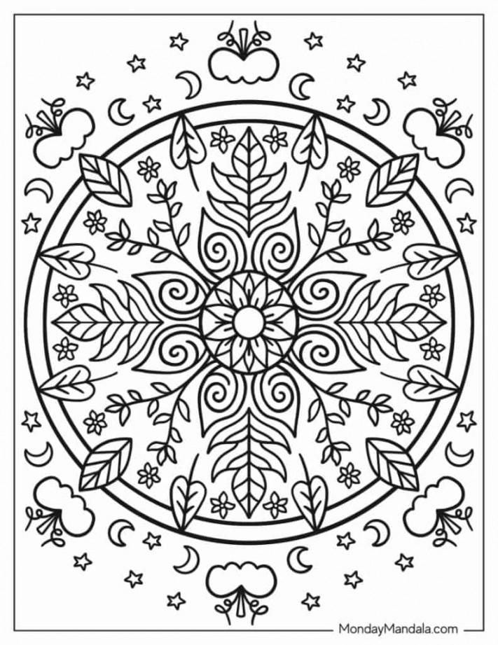 Autumn & Fall Coloring Pages (Free PDF Printables)