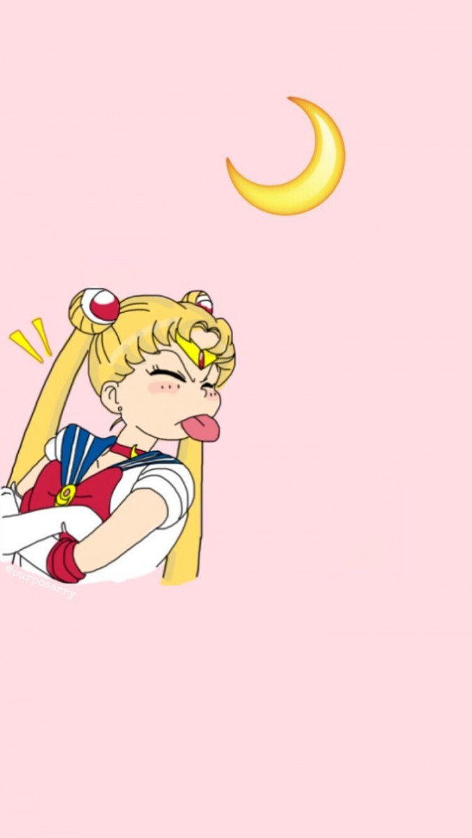 Background Sailor Moon Aesthetic Wallpaper  Sailor moon wallpaper