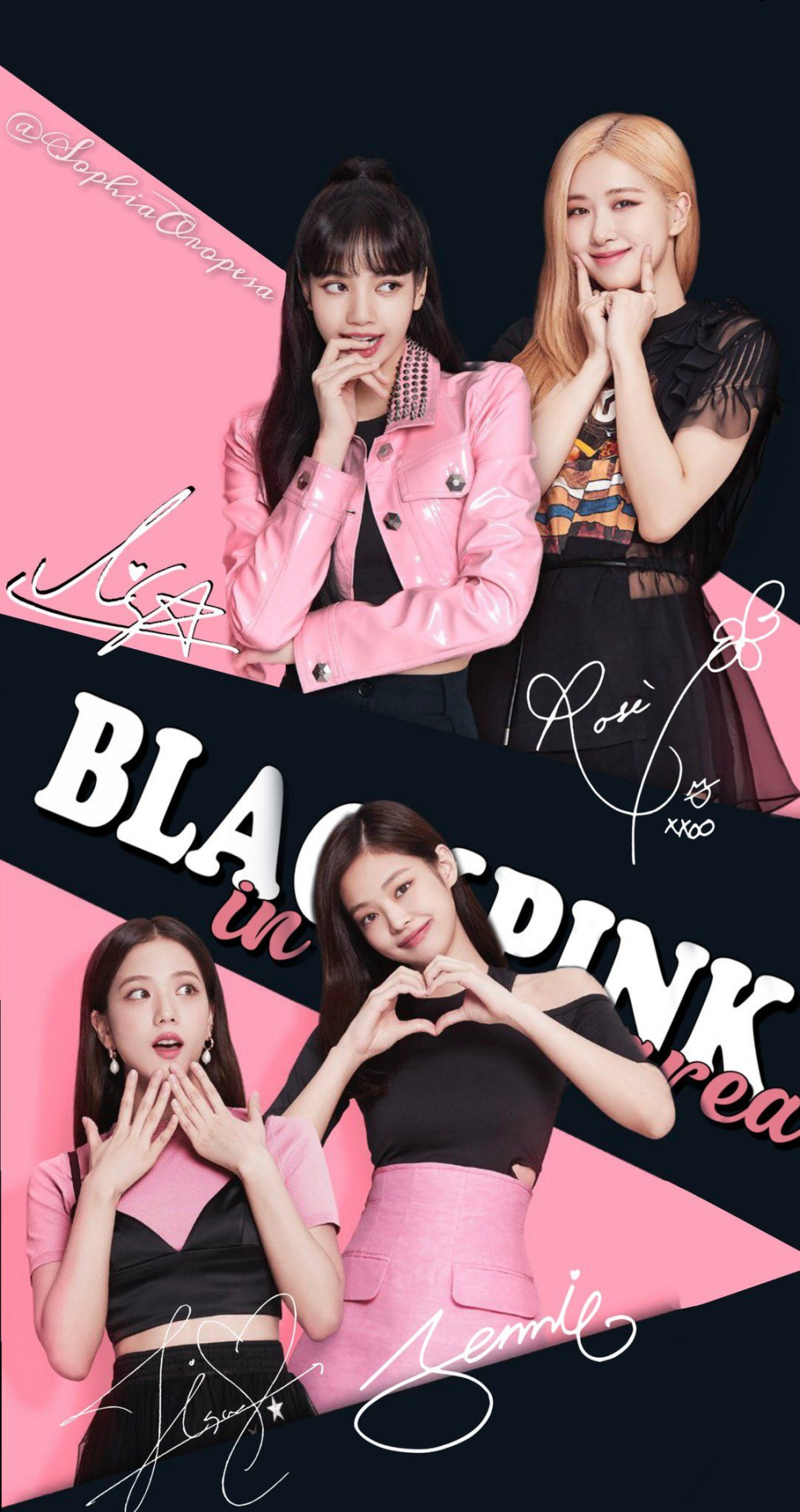 BLACKPINK LOCKSCREEN AND WALLPAPER 🖤💗✨ on Twitter  Ünlüler