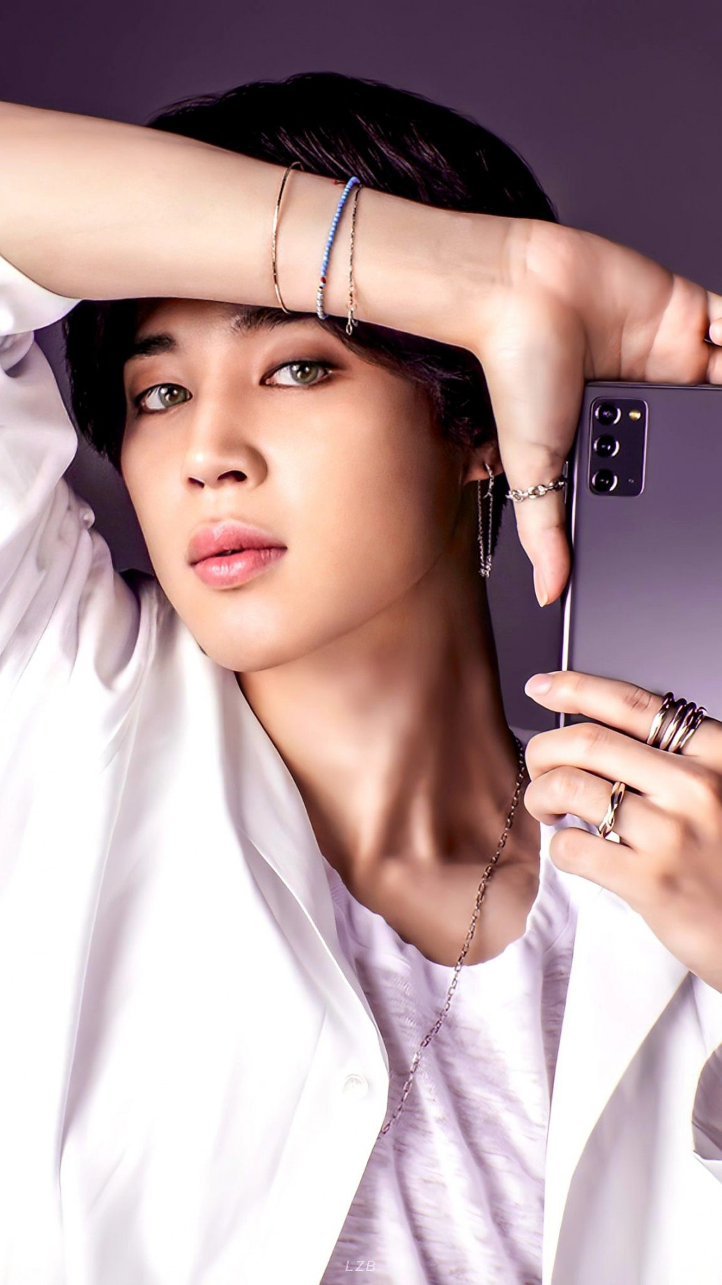 BTS Jimin X Samsung Lockscreen Wallpaper  Bts jimin, Park jimin