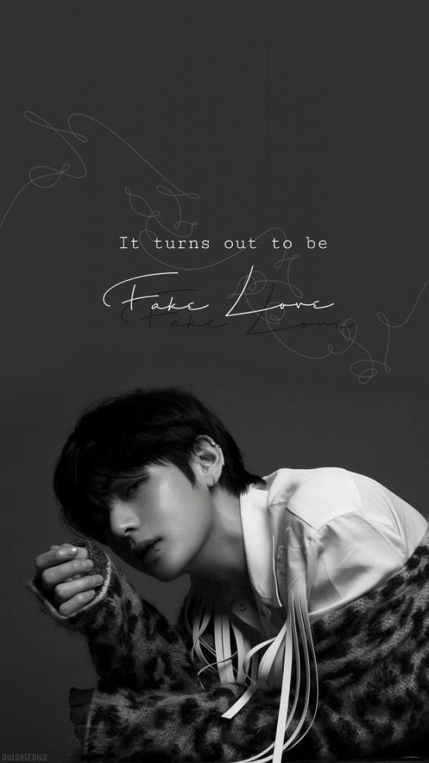 BTS Taehyung Tear O Ver Wallpaper / Lockscreen cre: 둘 셋 편집