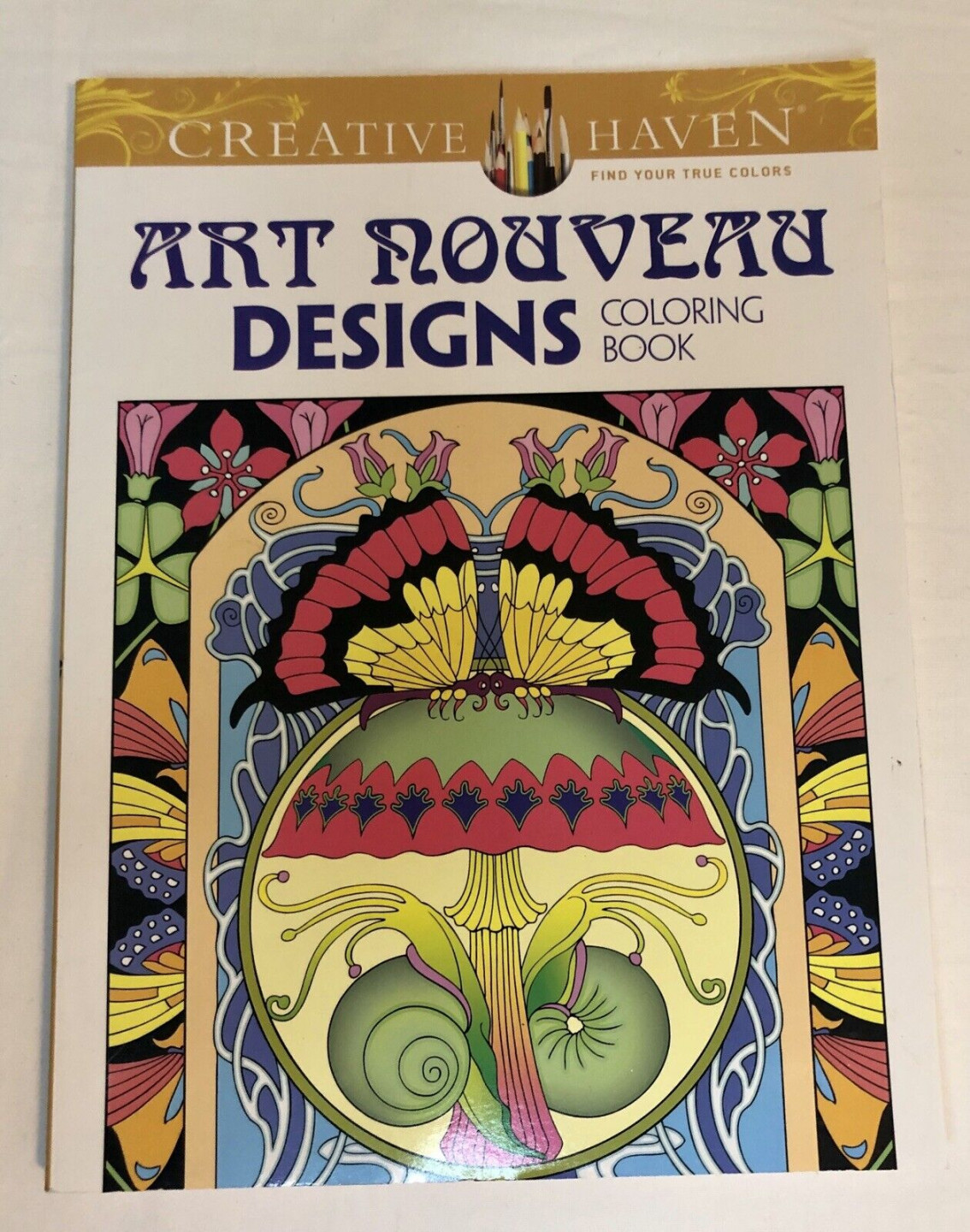 Coloring Book - Art Nouveau Designs(Creative Haven) Adult Coloring Book New