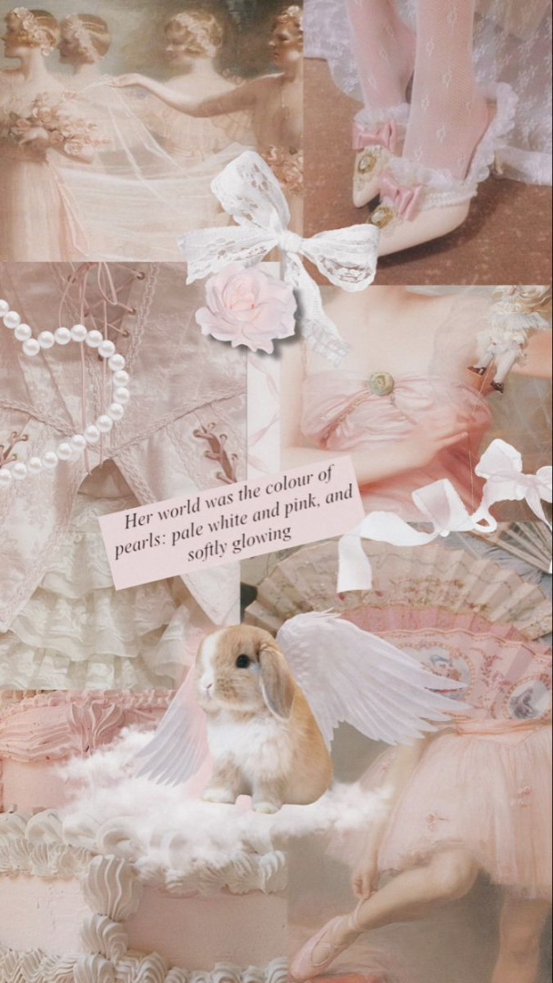 Coquette lockscreen wallpaper in   Ethereal aesthetic, Angel