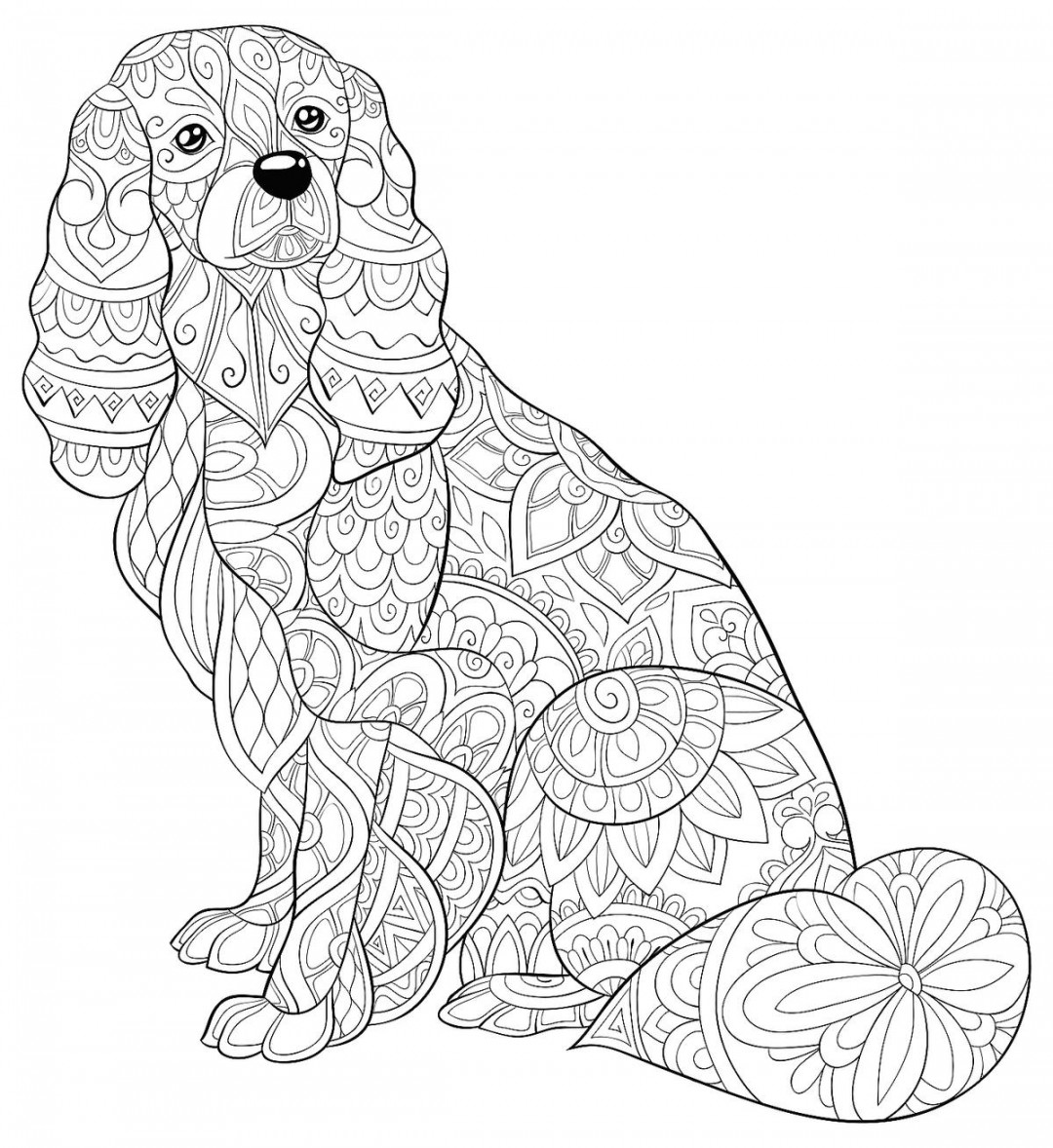 Dog Coloring Pages: Free Printable Coloring Pages of Dogs for Dog