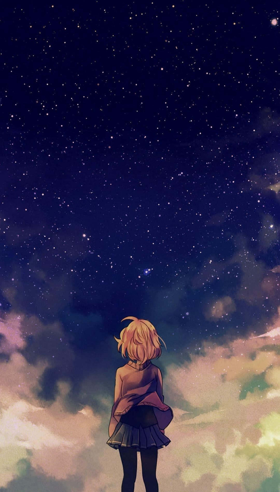 Download Kawaii Anime Aesthetic Iphone Lock Screen Wallpaper