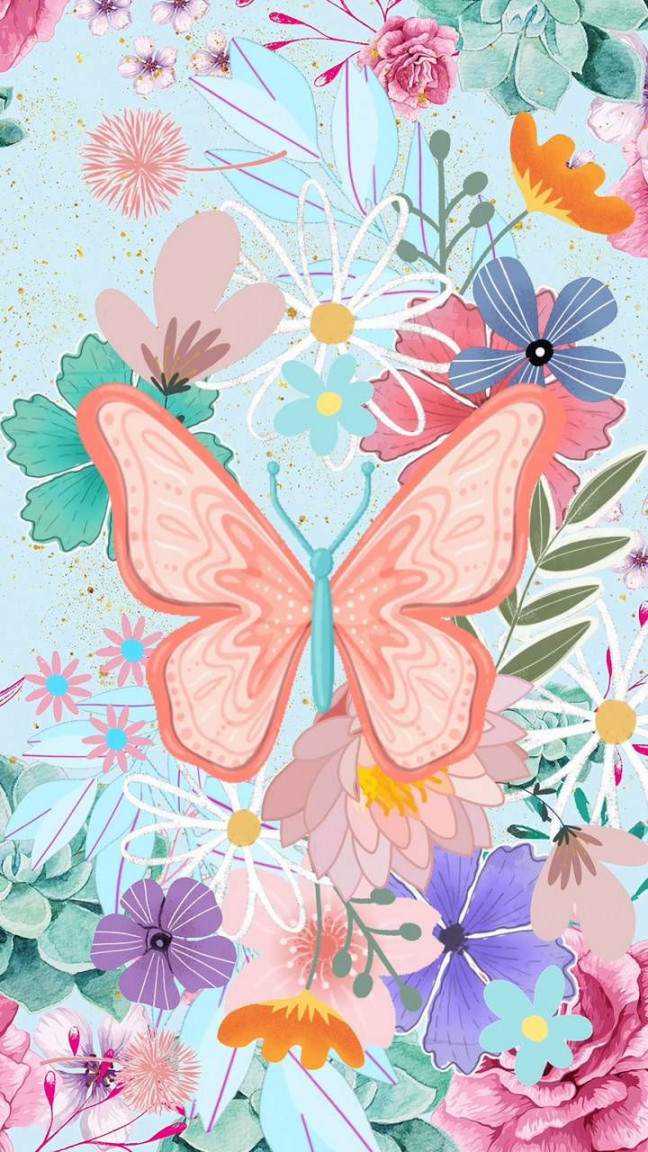 Download Spring butterflies wallpaper by OneStudio Spring - d