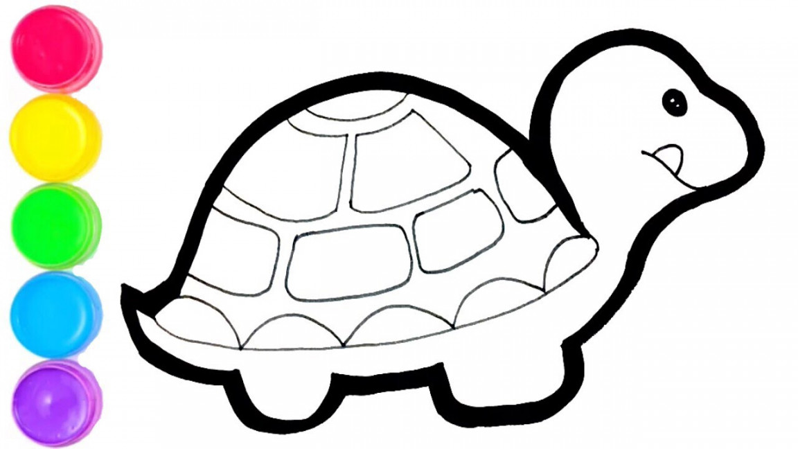 Draw tortoise easy steps. Draw easy tortoise step by step. How to draw a  tortoise for kids