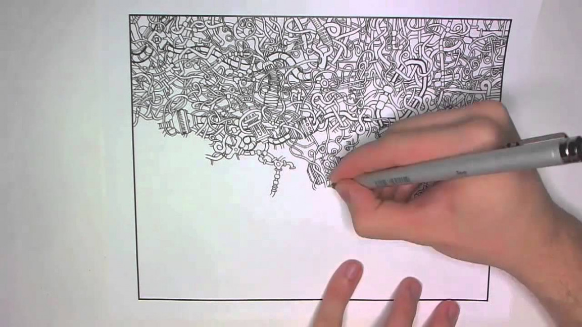 Drawing a Series of Tubes (For the Coloring Book!)