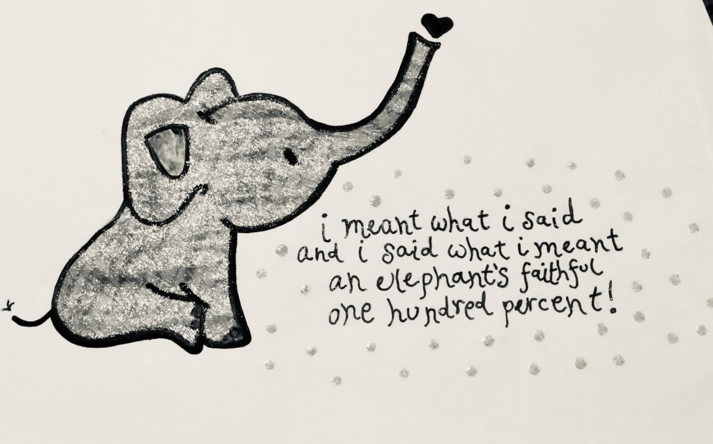 Elephant Quote  Elephant quotes, Cute quotes, Elephant pictures