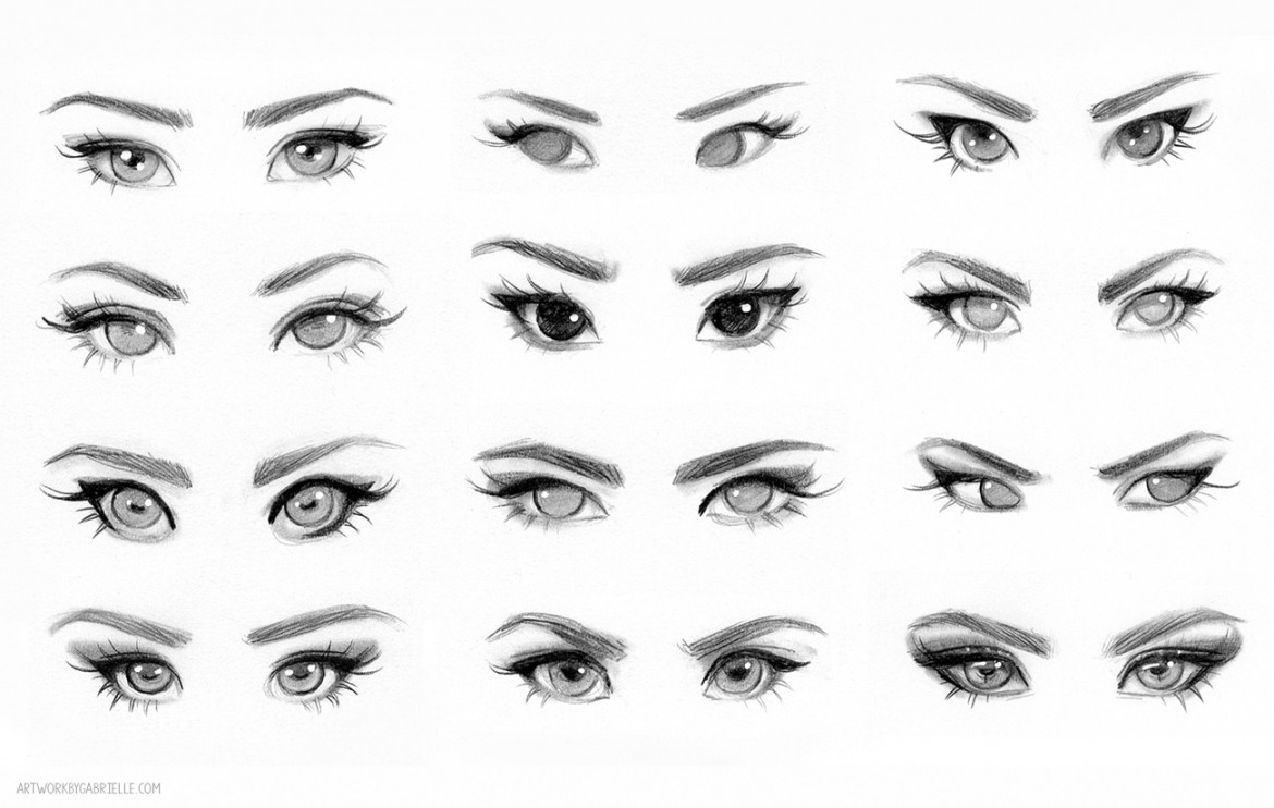 Eye Reference by GabrielleBrickey on DeviantArt