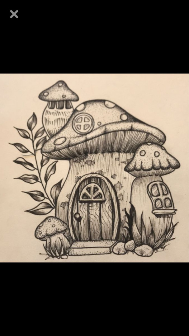 fairy house drawing  Fairy drawings, Fairy house drawing, Fairy