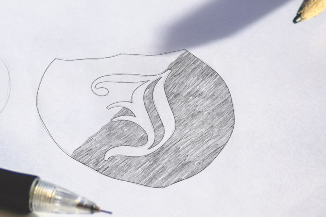 Free Logo sketch mockup :: Behance