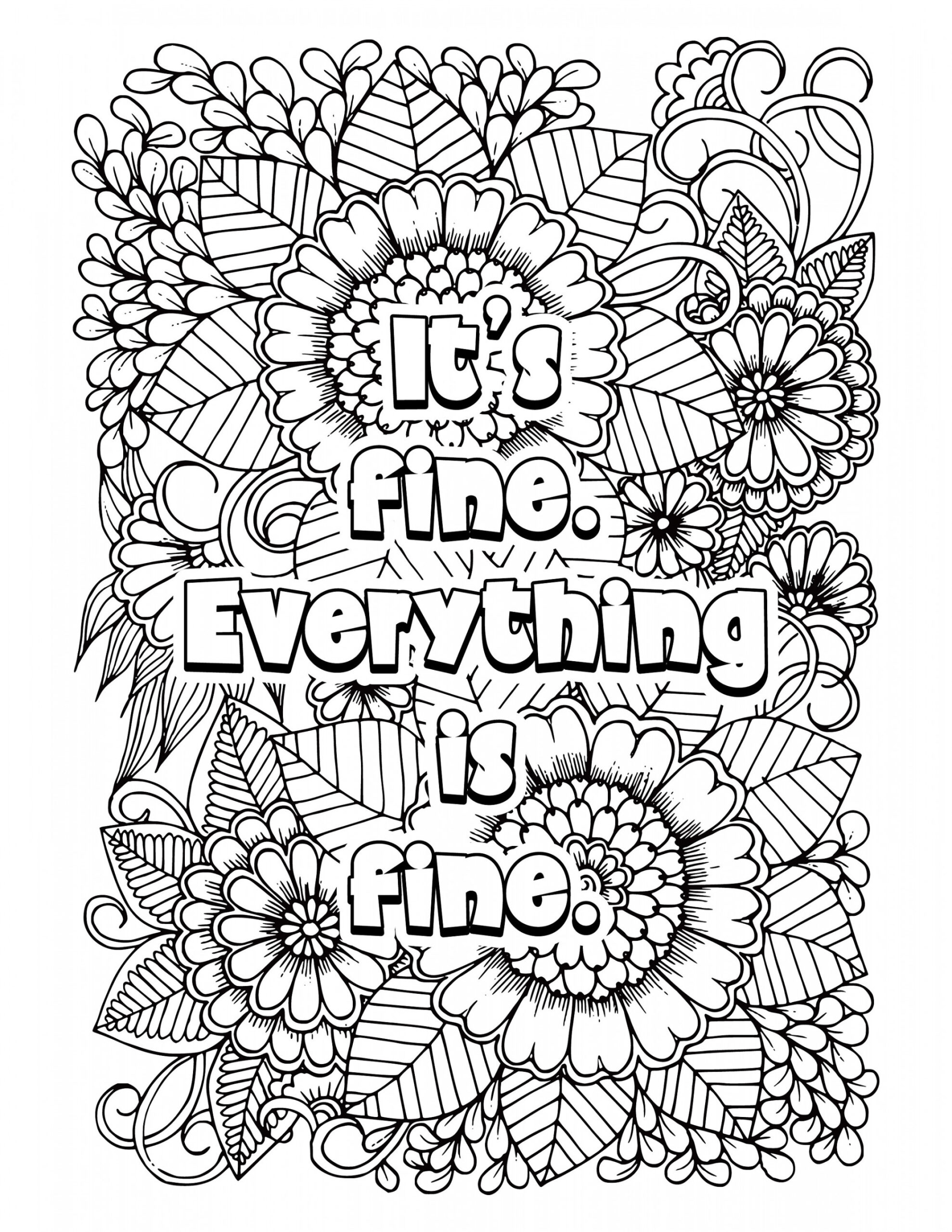 Funny Adult Coloring Book Printable Pages - Etsy