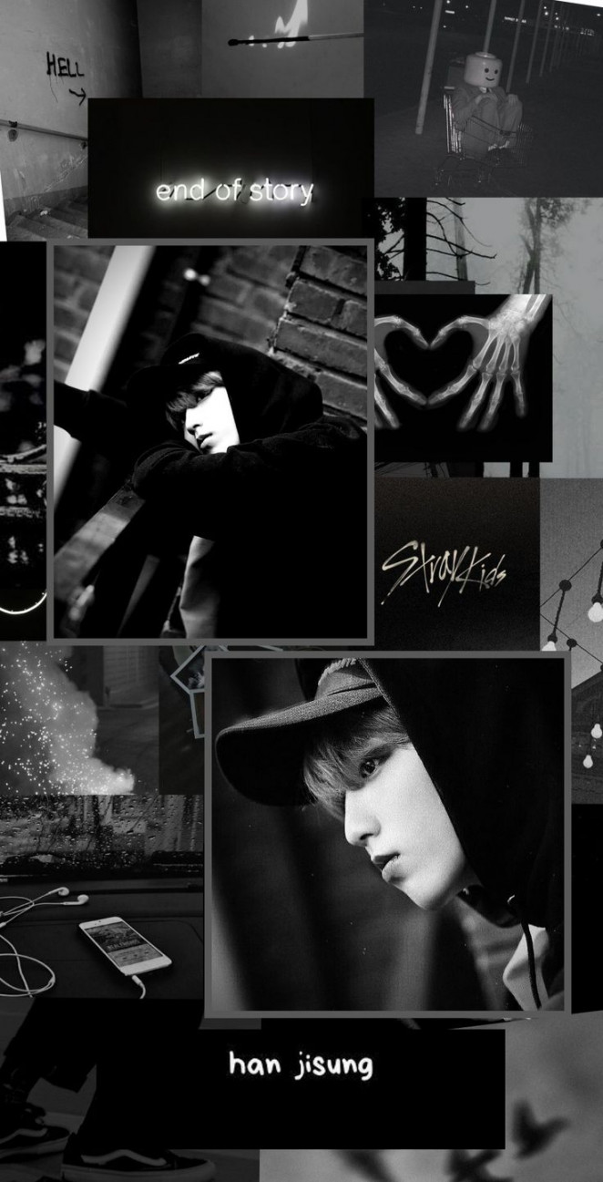 Han Jisung  Stray Kids • in   Dark mood wallpaper aesthetic