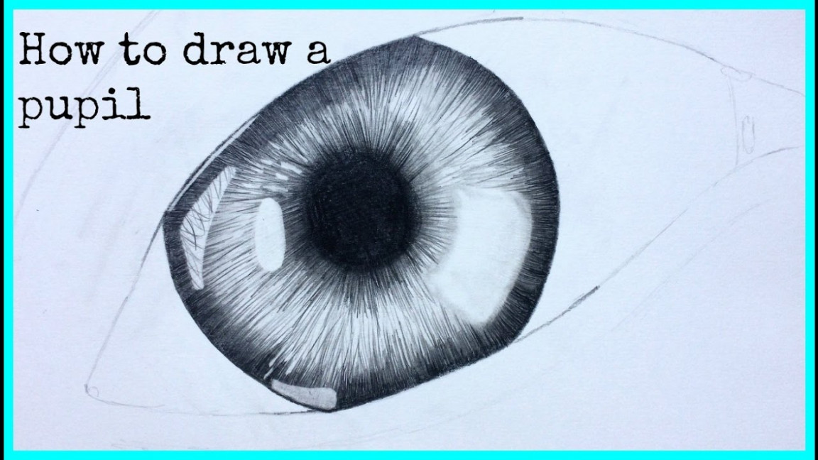 How To Draw A Pupil (Eye)