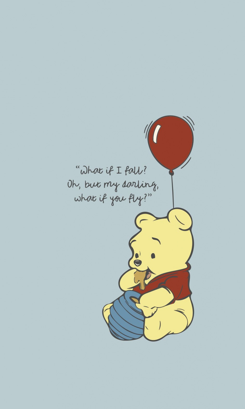 iPhone lock screen/ wallpaper  Pooh quotes, Winnie the pooh