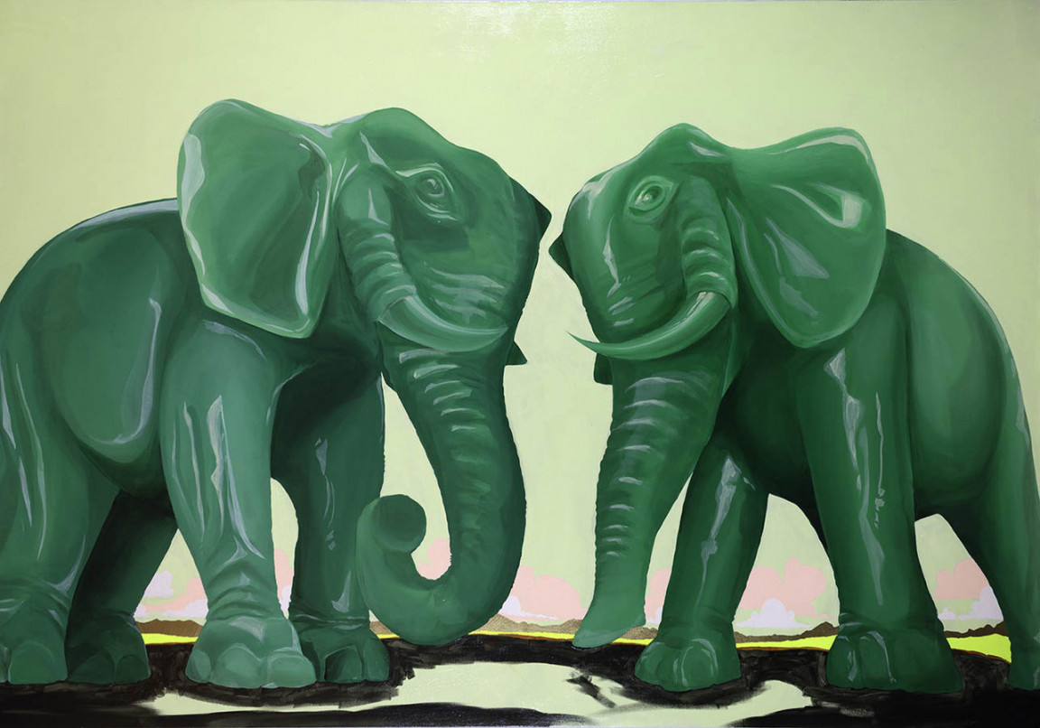 Jade Elephants - Wonderwall Studio